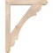 Ekena Millwork Olympic Craftsman Smooth Bracket w/ Offset Brace, Douglas Fir, 5 1/2"W x 32"D x 40"H BKT0604X32X40OLY04SDF - alternate 4